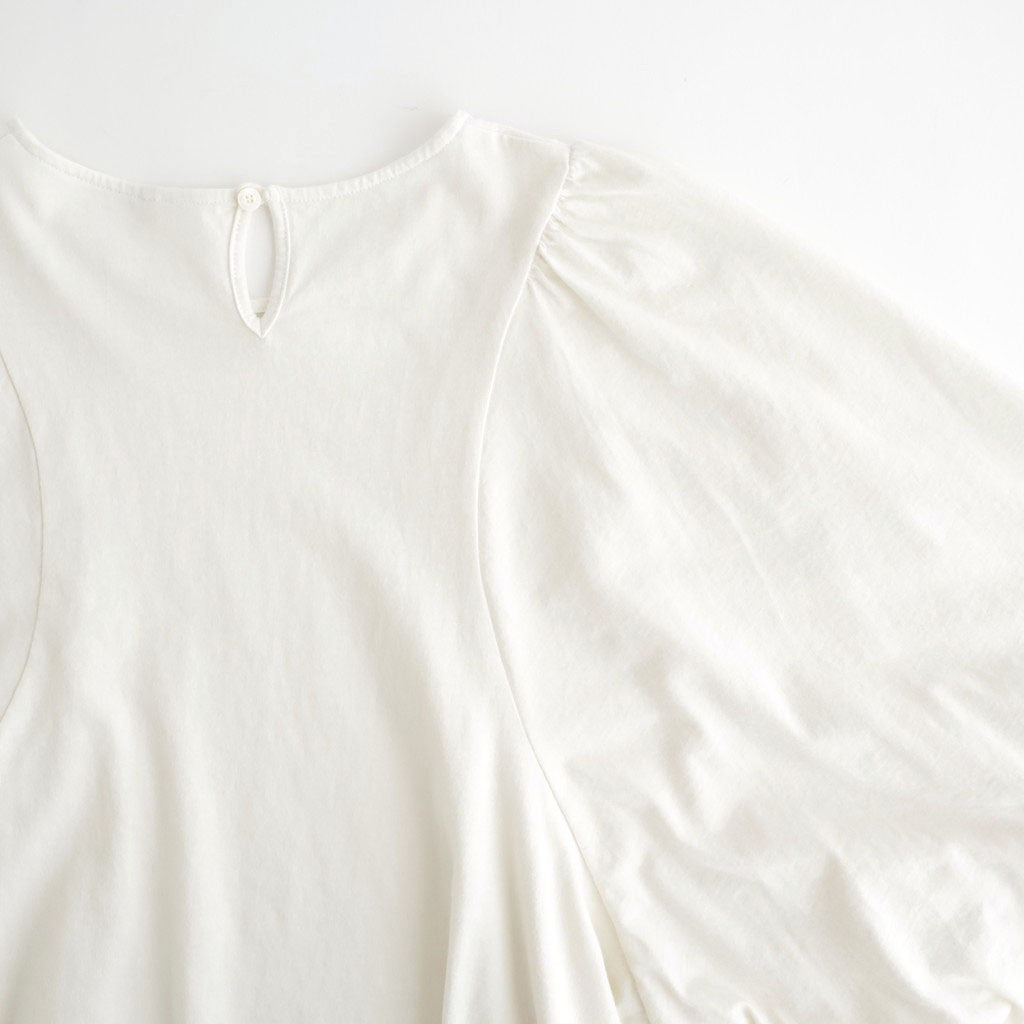 芽：パフスリーブプルオーバー #antique white [13262-04107]