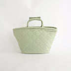 WATERPROOF QUILTING MARCHE BAG (S) #Pistachio [no.7732]