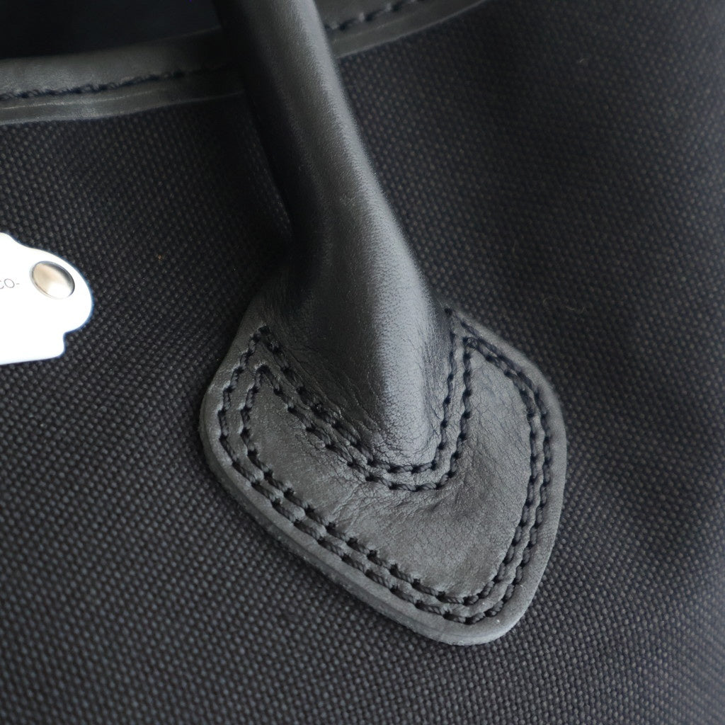 COMBINATION TOTE BAG #Black × Black [no.7681]