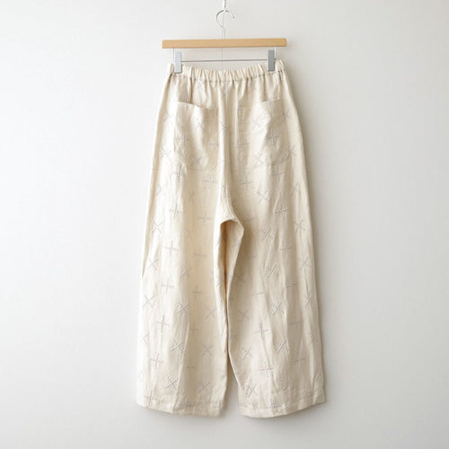 dokan pants #plus ECRU [KJ602AW51]
