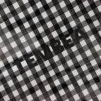 PAPER TOTE SMALL #GINGHAM BLACK [TMB-2286H]