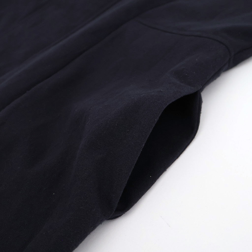 冬の肖像 Square Neck tucked dress #black [TLF-126-op006-cst]