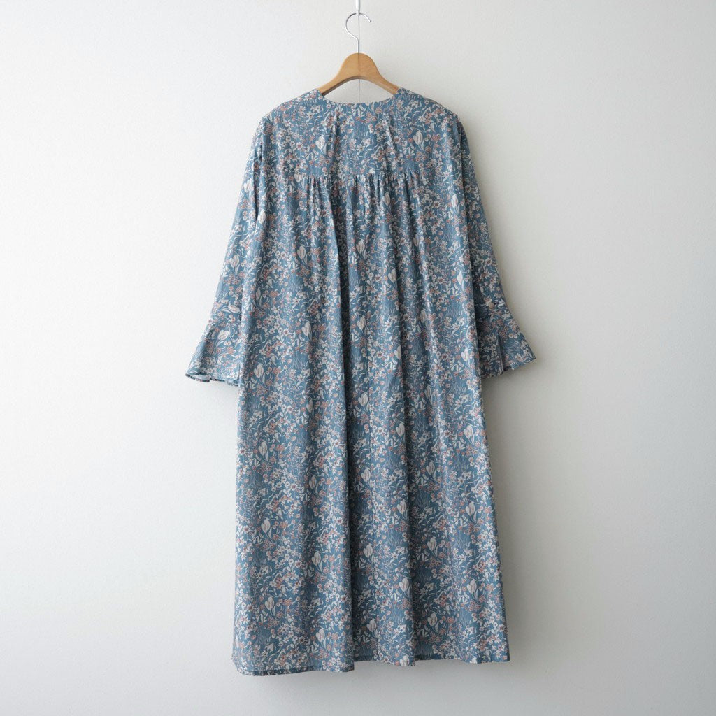 LIBERTYFABRICS Yoke dress #Wandervogel [26F-OP012-LP]