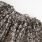 WILD BERRY GATHER SMOCK #Flax [no.7760]