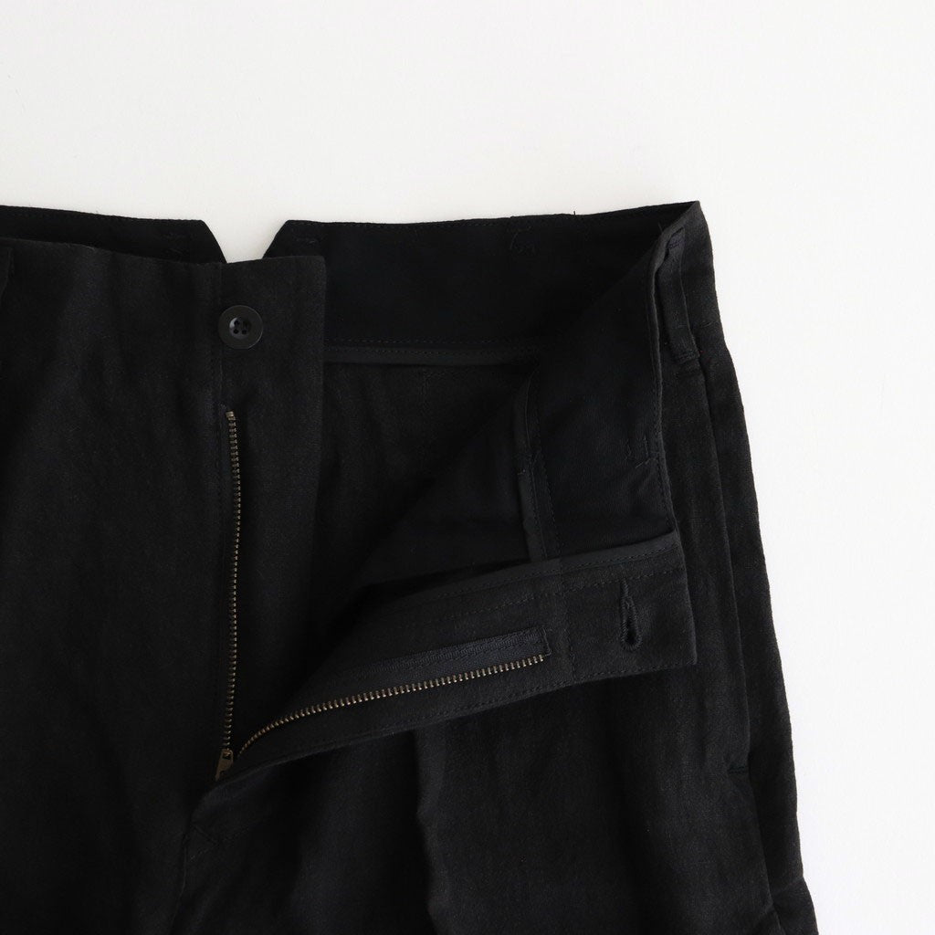 HW slacks #Black [251512]