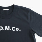 PILE EMBROIDERY T-SHIRT #Black [no.7979]