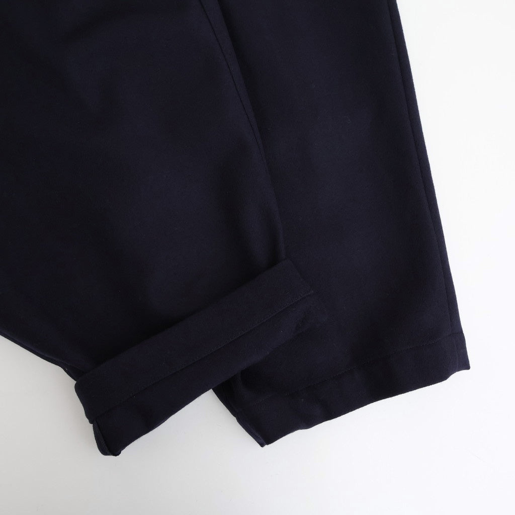 夜色：Tucked pants #dark navy [13251-18113]