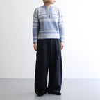 Sankayo ​​nordic knit P/O #Blue [242807]