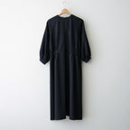 記憶の庭 Billowy sleeve dress #Black [26F-SH045-RP]