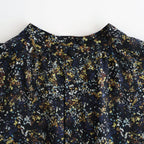 LIBERTY FABRICS ETERNAL COLLECTION Flared blouse #Reflections [TLF-226-SH003-lpl]