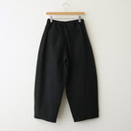 Chambon Cotton Pants #BK [A232261PP861]