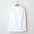 Sleeveless top #White [TLF-225-cs001-ocj]