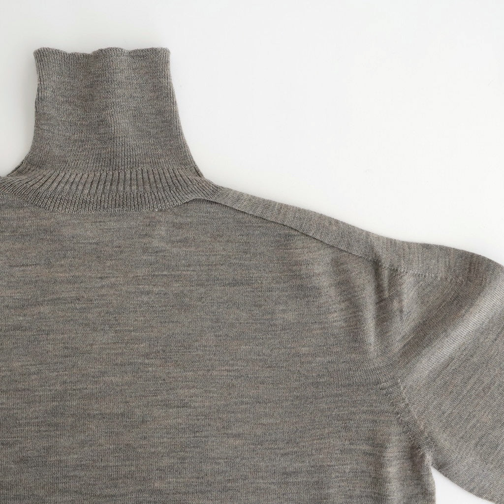 Seiyakou high-neck knit #Grey beige [252802]