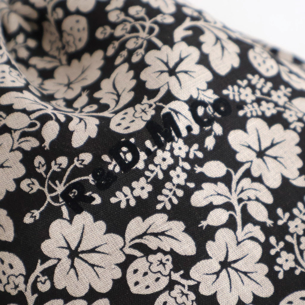 WILD BERRY DRAWSTRING BAG (S) #Flax [no.7768]