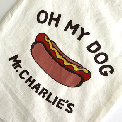 OH MY DOG TOTE BAG #white [no.7000]