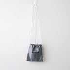 巾着POCHETTE #GINGHAM SMALL BLACK [TMB-2586H]