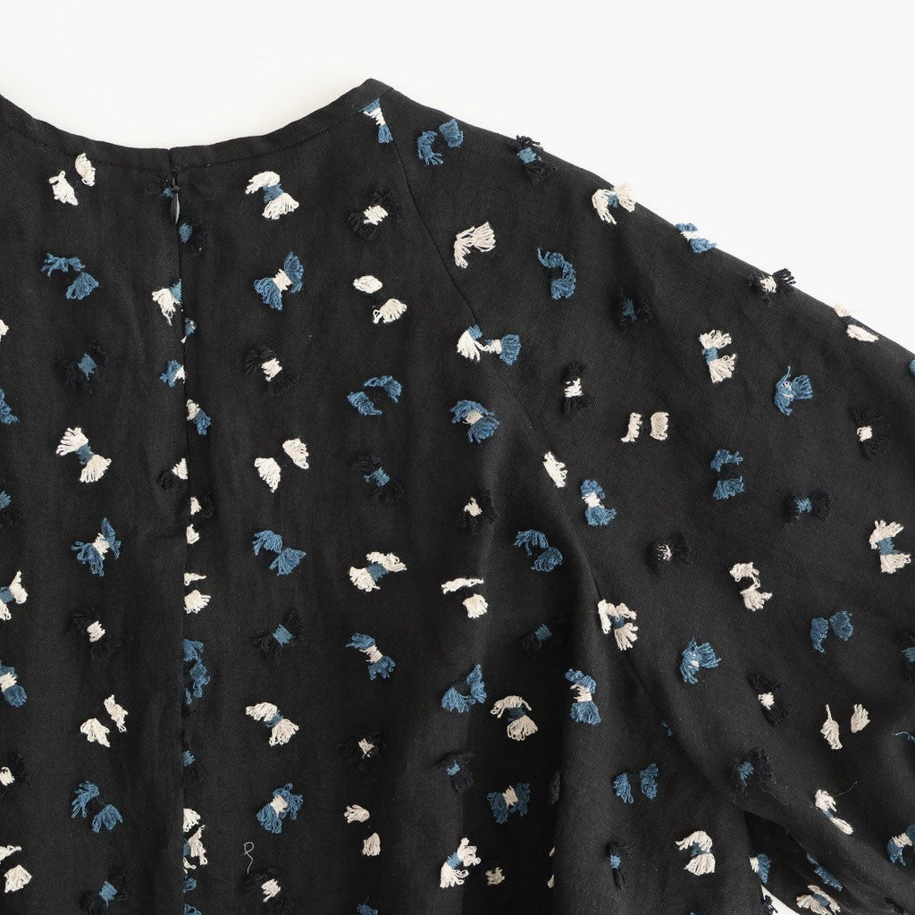 balloon sleeve pullover #itomaki BK [KJ507SS44]
