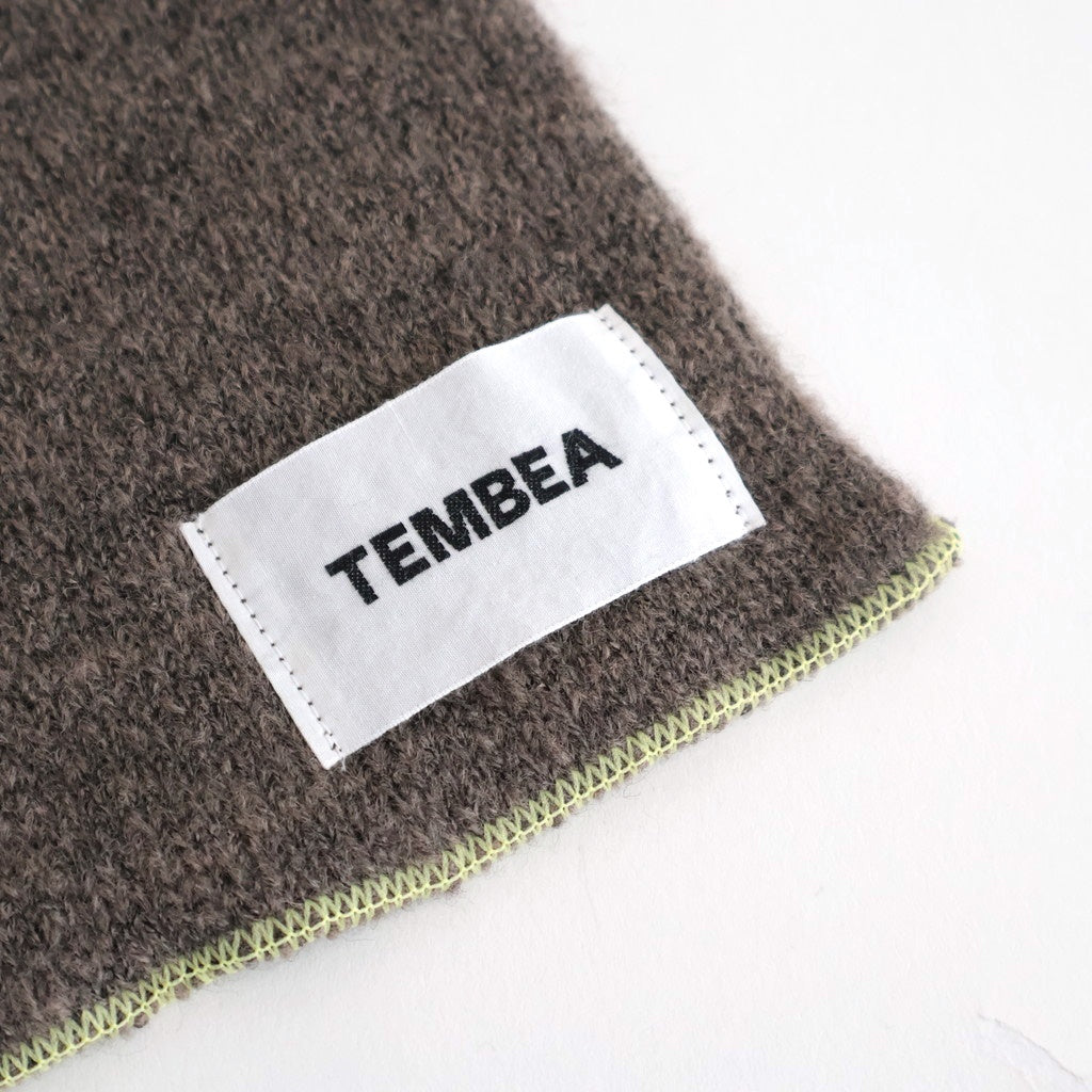 MUFFLER #DK-BEIGE/LEMON [TMB-GNT5]