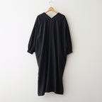 コットンキュプラリネン ガウンOP #001 クロ [TS260OP069]