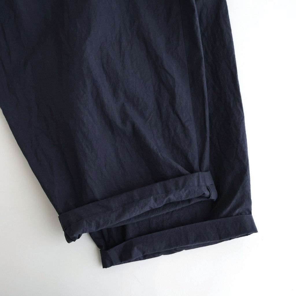 roll-up tuck pants #paper NV [KJ507SS51]