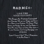 GOOD OLD DAYS CROSS STITCH BAG #Black × White [no.8006]