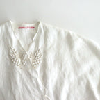 Bonvoyage Cachecoeur blouse #white [29-0039S]