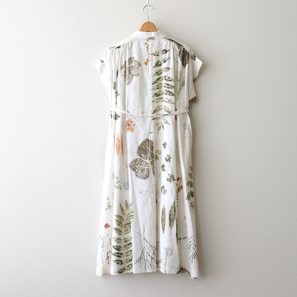 assimilate plants dress #Off white [251301]