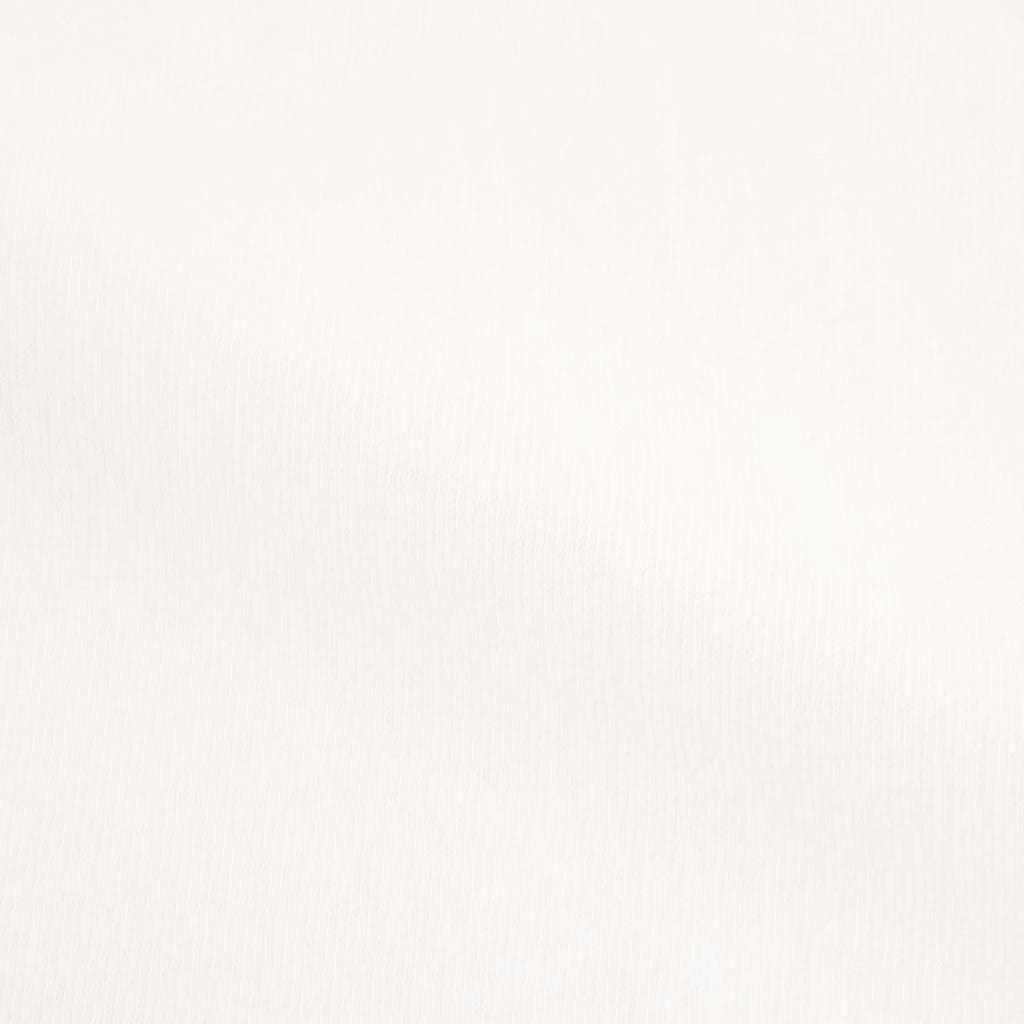 アメリカンコットン天竺 ボリュームスリーブPO #010 シロ [US260CT013]