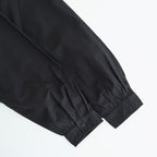 40s POPLIN PLAIN HEM FRILL BACK OPENING SMOCK #9900 BLACK [NSL25543]