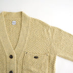 Loop-boucle pocket Cardigan #Yellow [Oni065]