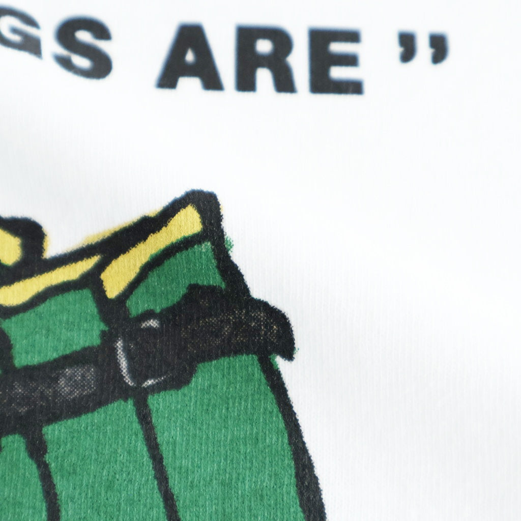 GREEN BOOT L/T SHIRT #White [no.7655]