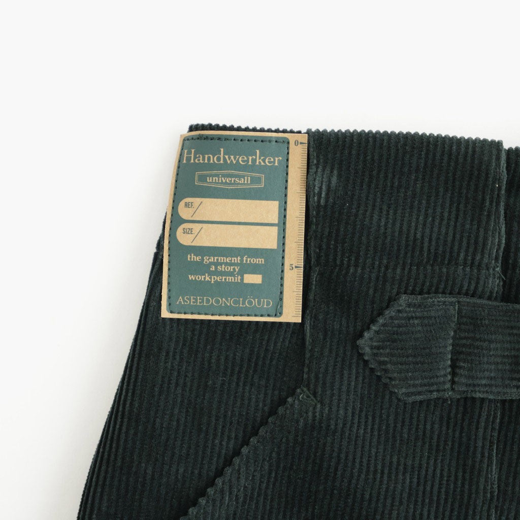 HW wide trousers #Dark Green [262506]