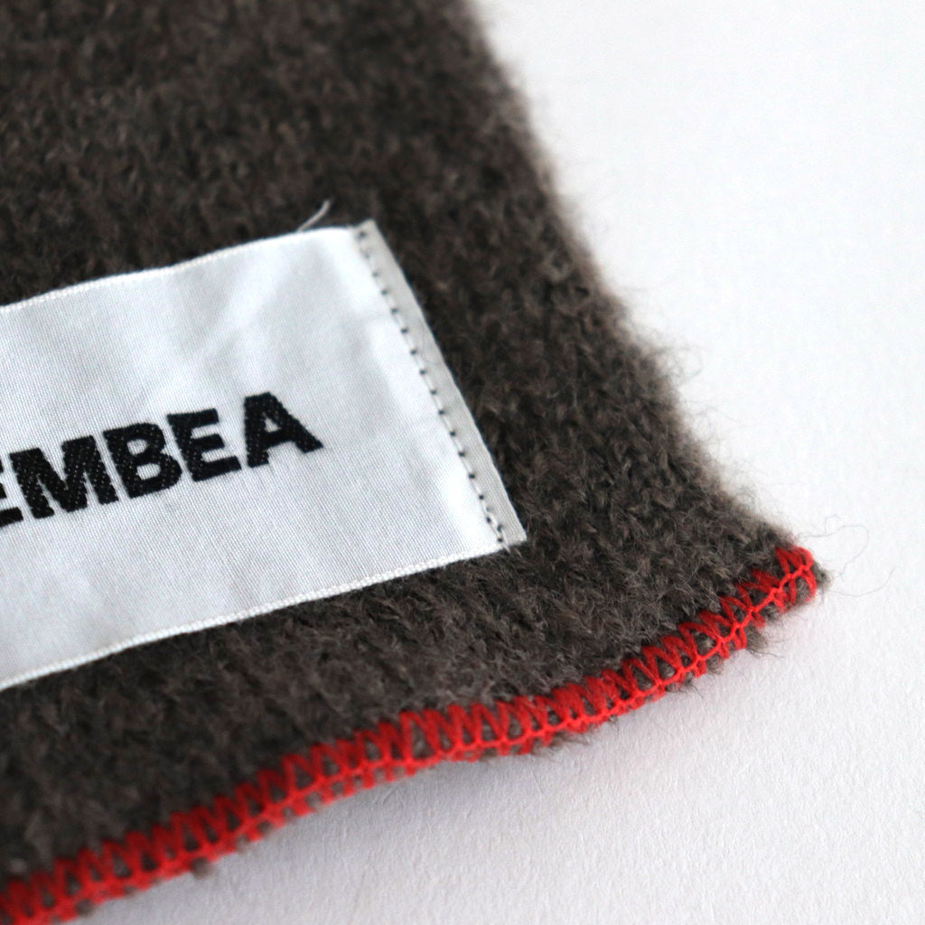 MUFFLER #DK-BEIGE/VERMILLION [TMB-GNT5] – DOKODO