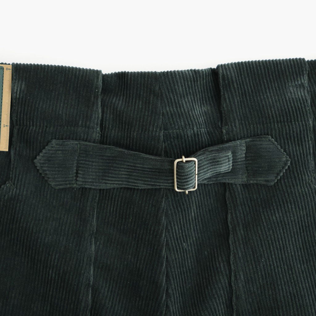 HW wide trousers #Dark Green [262506]