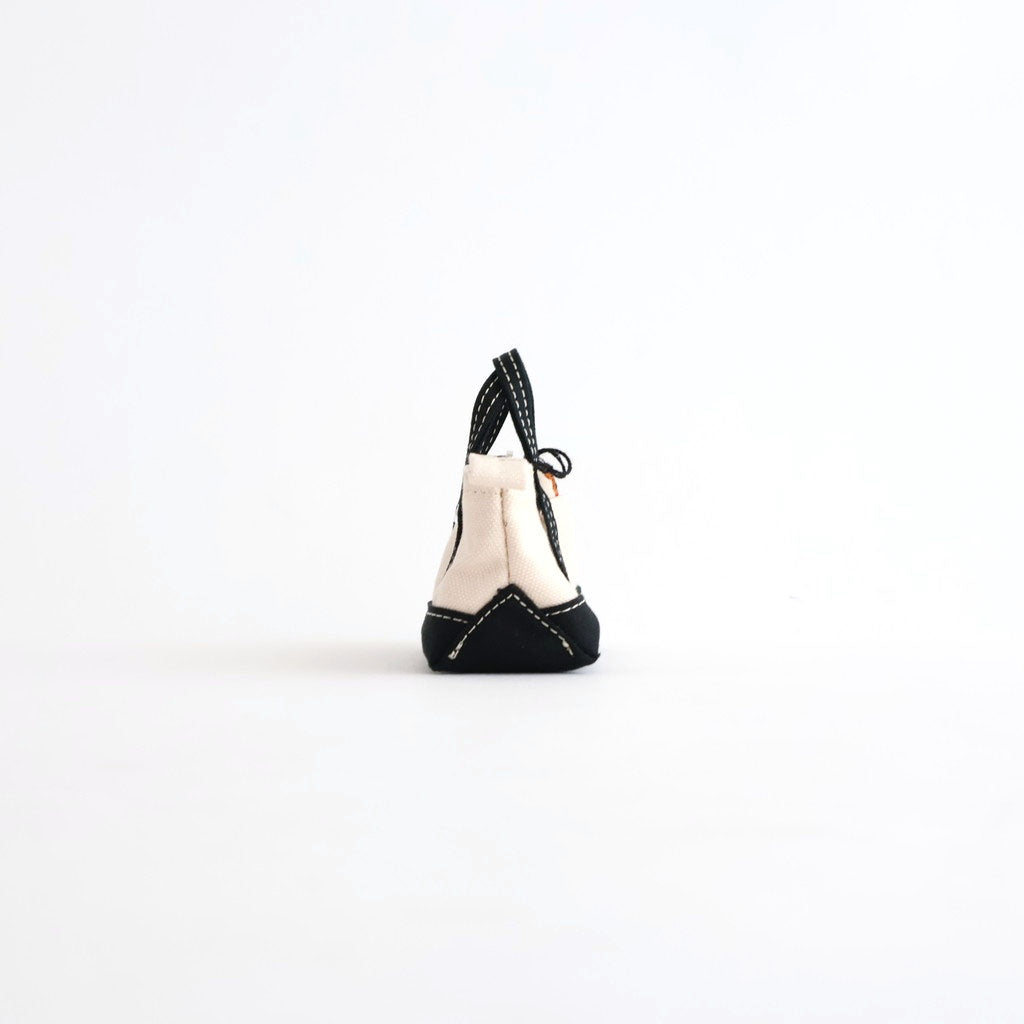 MINI MINI TOTE KEY RING #Black dog付き [no.8008]