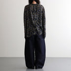LIBERTY FABRICS ETERNAL COLLECTION Flared blouse #Reflections [TLF-226-SH003-lpl]