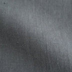 40s FRENCH LINEN DYED CANVAS 2TUCK WIDE EASY PANTS #9800 CHARCOAL [GNMDS2502FL]