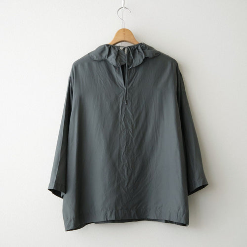 Volant blouse #dark gray [32-0014A]