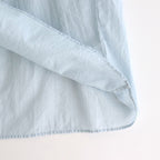 GARMENT DYE LAWN GATHER SMOCK #Sax [no.7520]