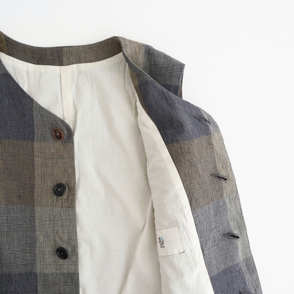 曖昧な風景：Vest #gradation check [11261-09206]