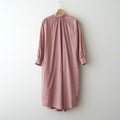 静寂の欠片 Back open garher dress #Smoky Pink [TLF-126-op001-la]