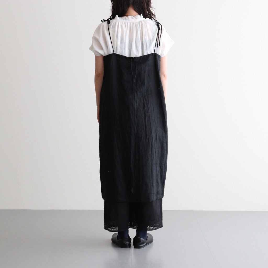 80s COTTON VOILE LACEUNDER PANTS #9900 BLACK [NSL26094]
