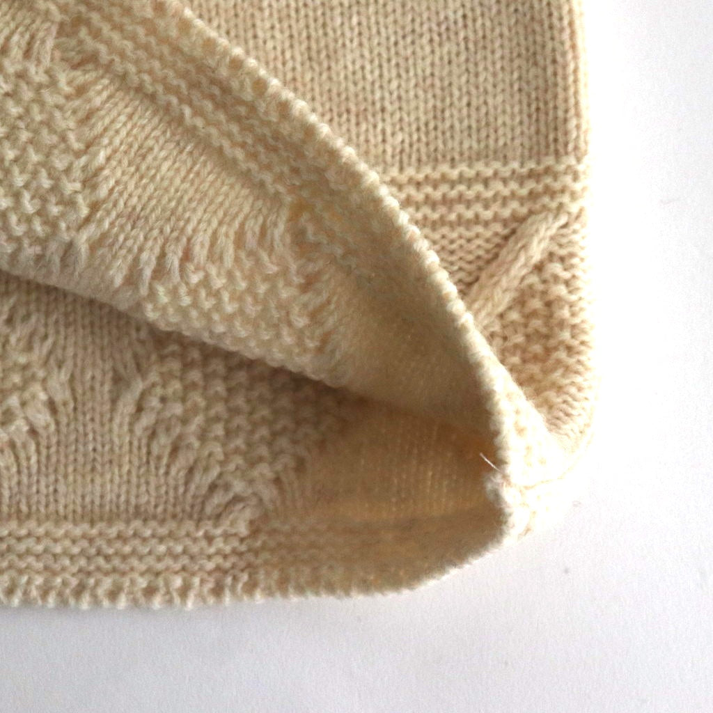 Sankayo ​​cable knit jacket #Ivory [242806]