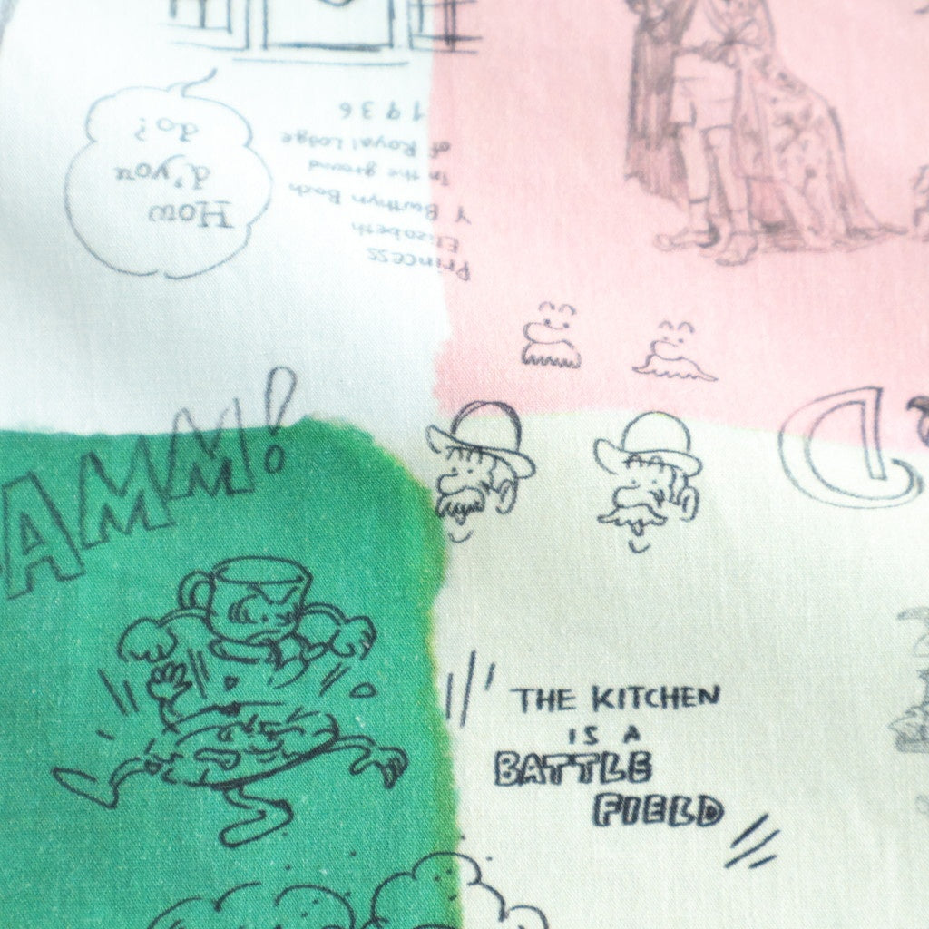 MOSAIC GRAFFITI TOTE BAG #Multi [no.7965]