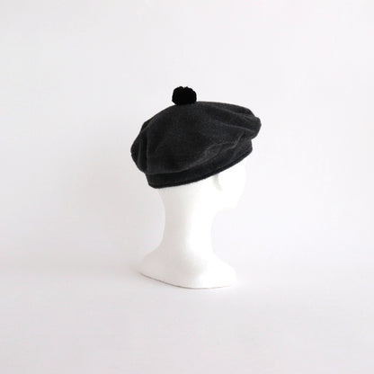 ANGOLA BERET #Charcoal [no.7125]