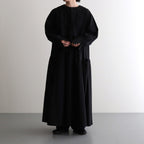 薄氷の汀 Layered tuck dress #black [TLF-125-op005-tp]