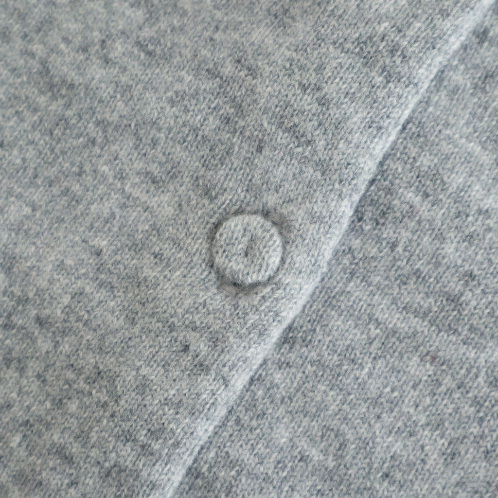 Lister Wool Cashmere Cardigan #L.GRY [A232252TK809]