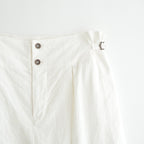 此処にある：ズロースパンツ #off white [13261-03113]