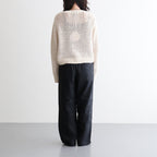 ネパール手編みKNIT クルーネックカーディガン #012 キナリ [PA260KN024]