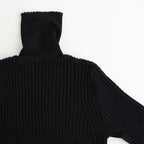 存在すること：Turtleneck sweater #C black [13241-13308]